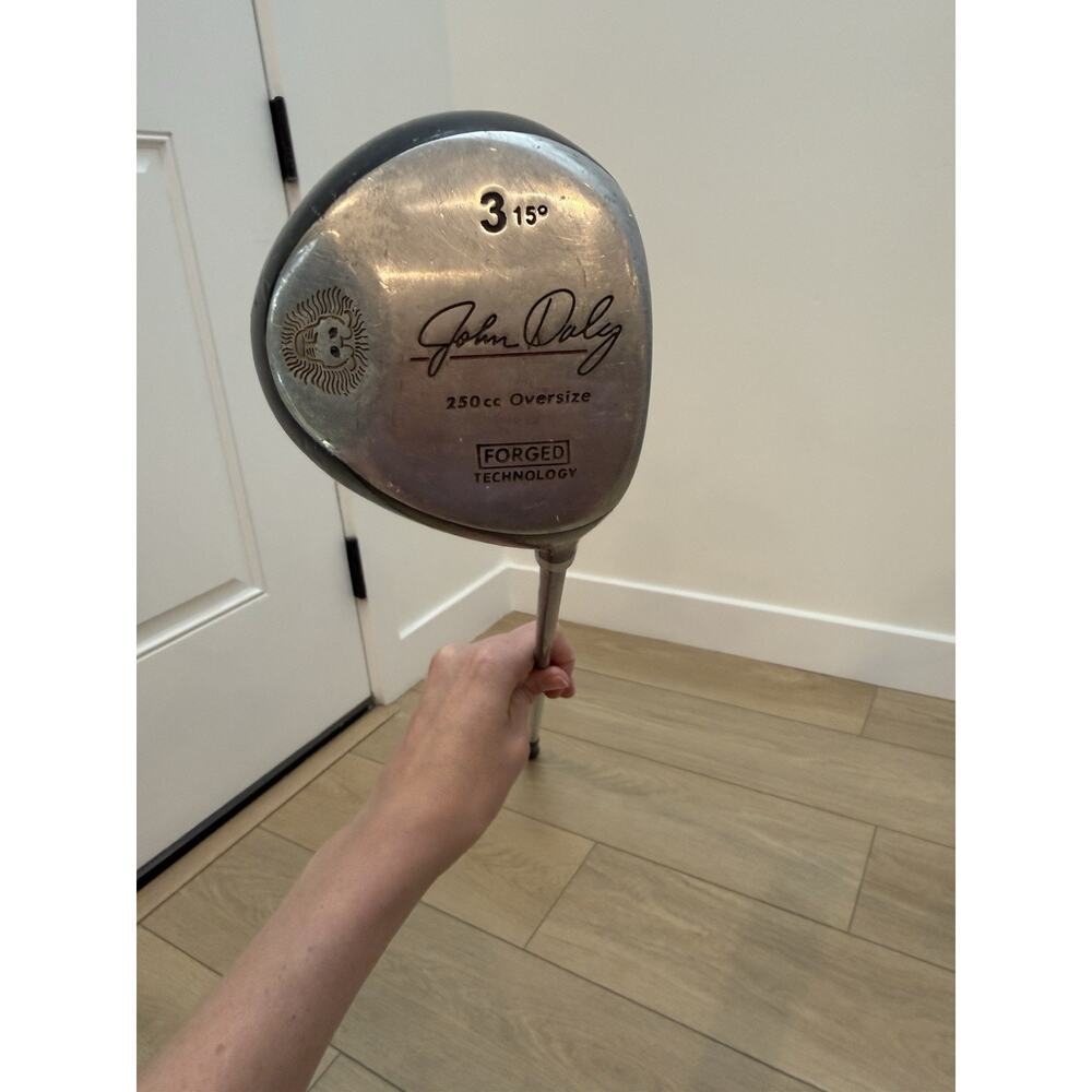 John Daly Oversize 3 Wood 15° Graphite Shaft